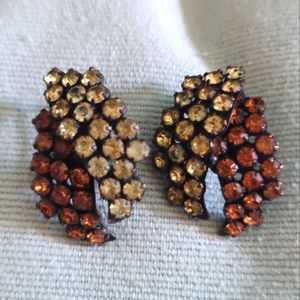 Vintage Warner Clip on earrings